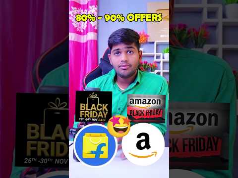 Flipkart Amazon November Sale | Black Friday Sale 2024 On Amazon Flipkart | Flipkart Today Offers