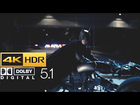 Batman returns. Highway chase | The Dark Knight Rises [4k, UltraHD, IMAX] (HDR - 4K - 5.1)