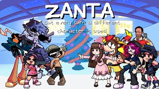 Friday Night Funkin' : Zanta but every turn a different character is used | UTAU | BETADCIU