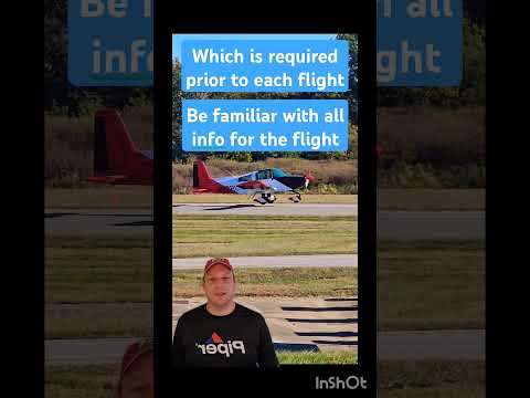 Preflight actions for flight / Private Pilot