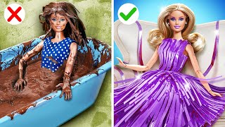 From Poor to Rich Doll Transformation! 👑 Budget-Friendly Doll Makeover