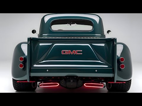 2025 GMC Vintage Pickup Truck: Classic Style Meets Cutting-Edge Power!