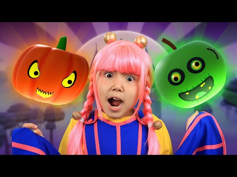 Scary Fruits & Vegetables with Mini DB | D Billions Kids Songs