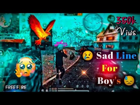 🥺Sad song status freefire- no copyright|Lofi song #status #freefirestatus #sadstatus#mood_off_status