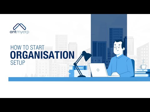 Optimizing Business Structure: AntMyERP Organization Setup- English