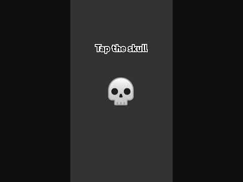 Tap the skull #subscribe #short