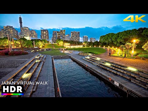 Japan: Kanagawa Aokicho Walk to Yokohama • 4K HDR