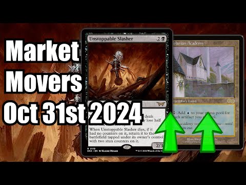 MTG Market Movers - Oct 31st 2024 - Scary Moves From Reserve List & Duskmourn! Academy and Slasher!