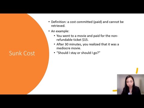 Perfect Competition (4): Sunk Cost