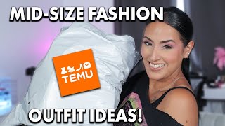 MIDSIZE TEMU FASHION HAUL | NEW TOPS, SHOES & ACCESSORIES!