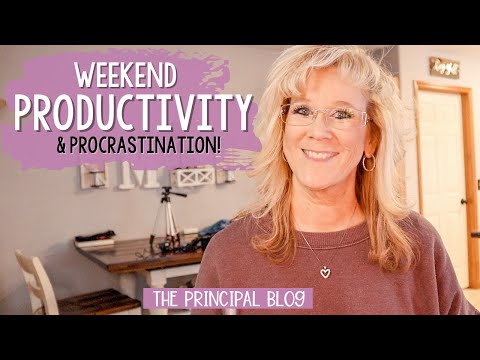 Weekend Productivity...or Procrastination?