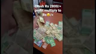 Crash profit for 05 days #crashgametricks #trending #srilanka #crashgaming #thinkpositive