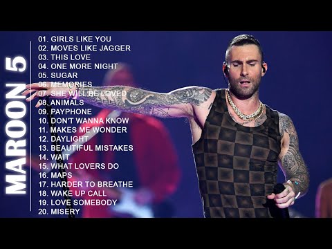 Best Songs Of Maroon 5 - Maroon 5 Greatest Hits Full Album 2024 - Best Songs Collection 2024