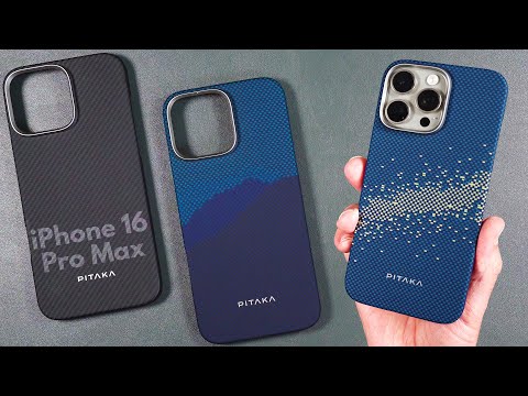 PITAKA NEW Minimalist Cases for iPhone 16 Pro Max