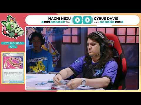 ポケモンWCS2023 - Nachi Nezu選手 vs Cyrus Davis選手【ポケモンワールドチャンピオンシップス2023カードゲーム部門マスターリーグ】