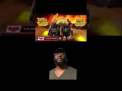 WWE Raw reactions. King Mel reacts to the War Raiders returning to #WWE Monday night #raw #wrestling