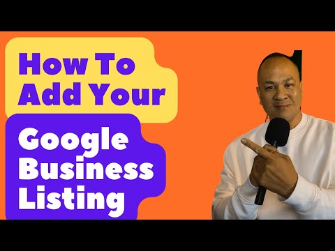 How To Add Google Business Listing