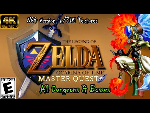 The Legend of Zelda: Ocarina of Time: Master Quest / Dungeons & Bosses (N64 Version w/3DS Textures)