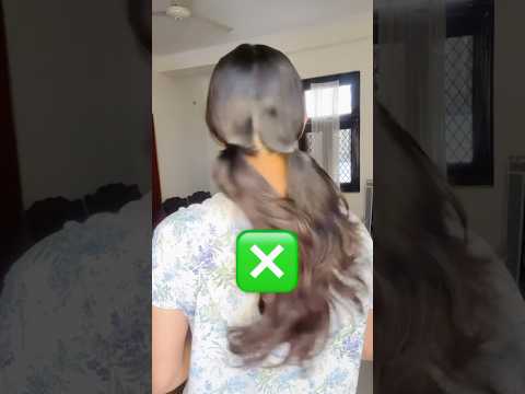 Two side twisted hairstyle for school girls 😍 || 2 side hairstyle #hairstyles #school #shorts ￼￼