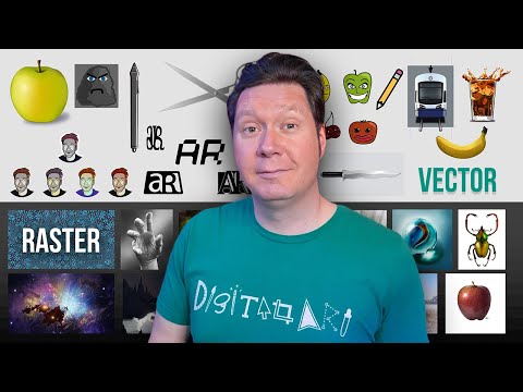 VECTOR vs RASTER Graphics - Which Digital Art Is Better?