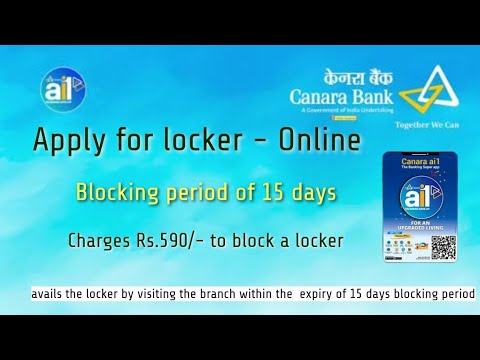 CANARA BANK ONLINE BLOCKING OF SAFE DEPOSIT LOCKER IN Ai1 APP | LOCKER VACANCY #tech_kurippugal