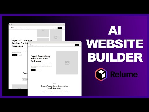 Using AI to build a website wireframe | Relume.io