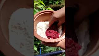 cooking is .......?? | #experiment #series #soru #food #beetroot #poori