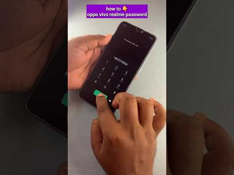 how to unlock any oppo vivo realme password & pattern lock #ytshorts #shorts