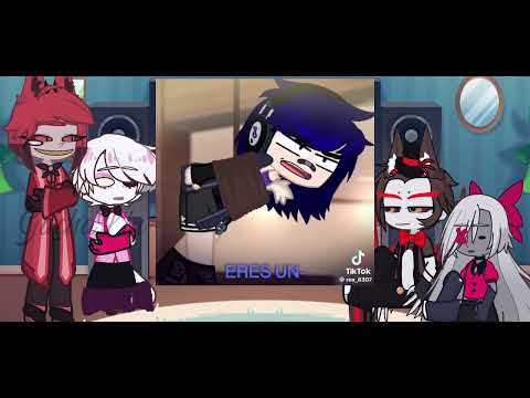 Hazbin hotel react to Charlie as gacha