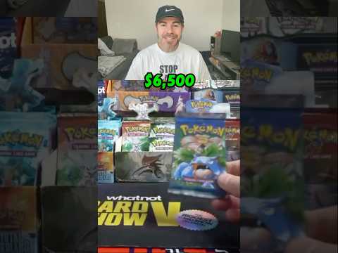 Chat Bought $6,500 Pokemon Card Pack