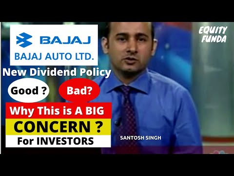 Bajaj Auto Latest News |New Dividend Policy-Whether It Means Business is Maturing?| by Santosh Singh