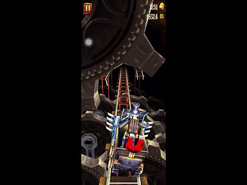 Rail Rush - Steam Factory High Score 36,175m NO SAVE ME (FULL VIDEO)