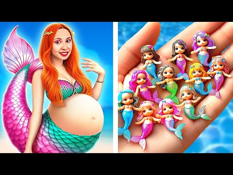 Mermaid is Pregnant?! Unexpected Pregnancy Hacks