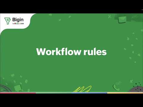 CRM MANAGED SERVICES IN DUBAI | SETUP SALES WORKFLOW RULES | ZOHO CRM IN UAE | PRISM CRM SOLUTIONS