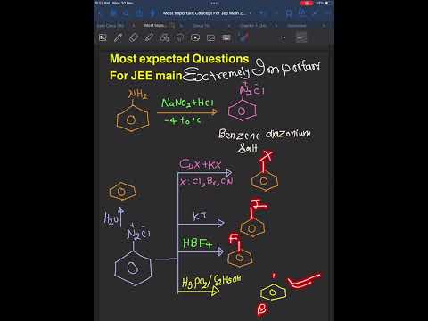 EXPECTED QUESTIONS FOR JEE MAINS 2025[32] #jee #jeemainchemistry #jeemains #amine #sanatandharma