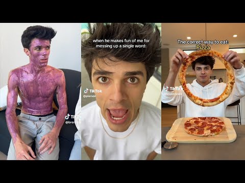 Try Not To Laugh Watching Funny Brent Rivera TikToks Compilation By Vine Edition✔