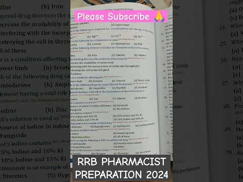 RRB PHARMACIST PREPARATION | अभी नहीं तो कभी नहीं#railway #pharmacist #gpat #viral #trending #shorts