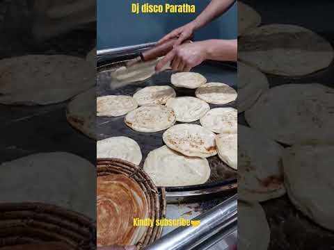 Dj disco paratha tasty #food #streetfood  #paratha #viral