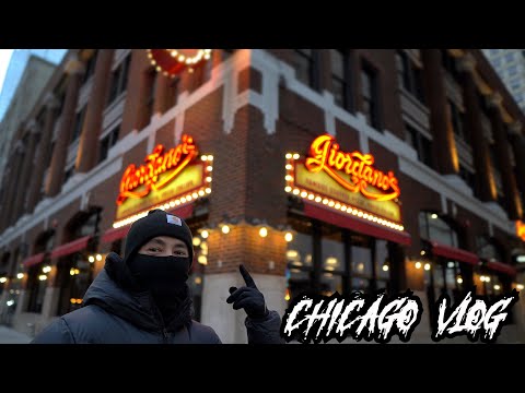 CHICAGO VLOG DAY 1 //  DOWNTOWN / THE BEAN / GIORDANO'S PIZZA