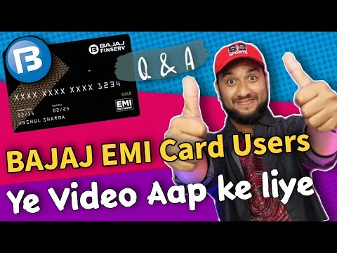 #Q&A Bajaj Finserv EMI card full details, How to remove Bajaj add on card, Bajaj EMI Card Online pay