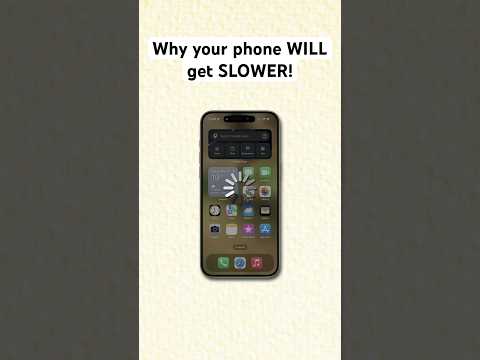 Why your phone WILL get SLOWER over time?