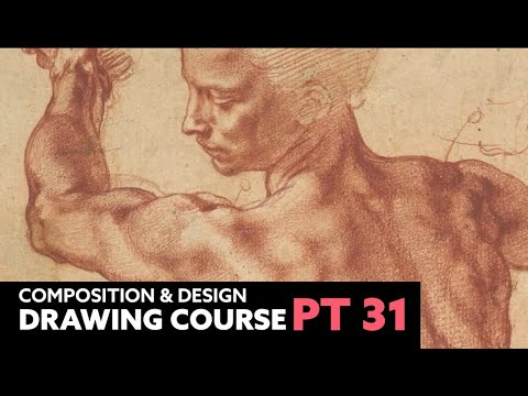 Composition and Design Drawing Course - Stylistic Marks (Part 31)