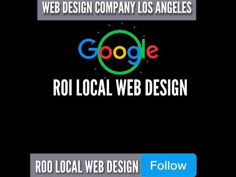 ROI LOCAL WEB DESIGN L.A. USA- Web Design Company Los Angeles CA .@AskKirkLockhart