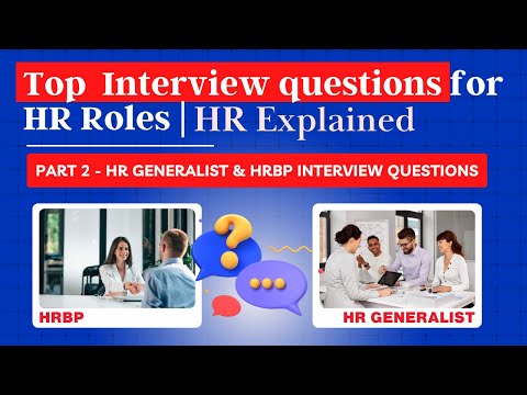 HR Interview Questions GUIDE 2024 | Top Interview Qs for HR Generalists & Business Partners | PART 2