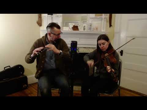 Colonel Roger's/The Happy Days of Youth | Will Woodson & Caitlin Finley, Irish Flute and Fiddle