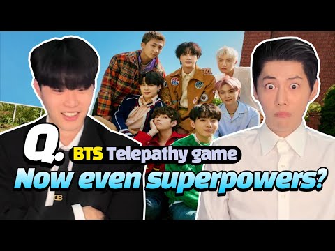 |SUB| BTS Telepathy game!