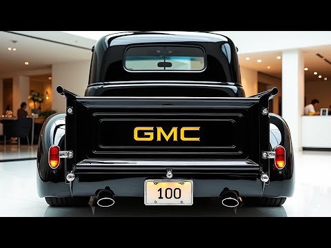 2025 GMC 100 deluxe vintage truck: iconic  Design  Reimagined!