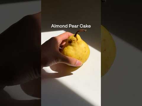 Almond Pear Cake