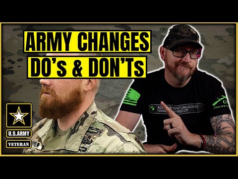 Changes the Army should and should not make