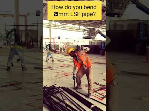 How do you bend 25mm PVC pipe? #trendingshorts #viral #interior #trendingshorts